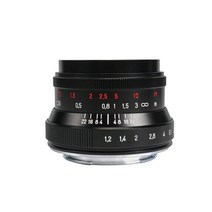 [국내정식판매점] 7Artisans 35mm F1.2 II 블랙 APS-C/후지 FX 마운트, 후지 FX