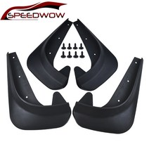 볼보트럭머드가드 Speedwow 4 개대 범용 자동차 전면 후면 mudflaps 진흙, 없음