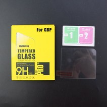 JCD-게임보이 어드밴스 GBA 용 스크래치 방지 강화 유리 컬러 SP 콘솔 화면 보호 필름 가드, 한개옵션1, 04 For GBP