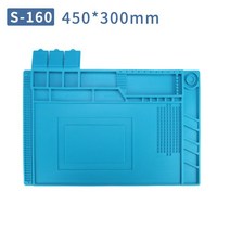 리워크스테이션용 정전기 방지 납땜 매트 큰 사이즈 패드 수리 가능 단열 소형 실리콘 두꺼운, 07 S-160