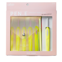크로바 PEN-E 코바늘세트 펜e 네온옐로우