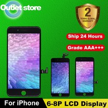 액정lcd AAA 등급 iPhone 6 6S 7 8 Plus LCD 스크린 완벽한 3D 터치 디지타이저 부품 아이폰 호환 5 5S SE 디스플레이, [18] For iPhone 5SE White