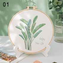 십자수패키지 보석 해바라기 액자 프랑스DIY 크로스 스티치 키트 꽃 식물 패턴 스탬프 자수 스타터 키트 공, 01 1, 1개