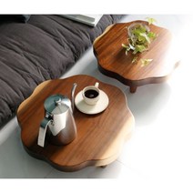 차 탁 찻상 나무 미니 교자상 다도 차판 손님 좌상 차탁 우드 테이블 다과 원목 티 상, 소