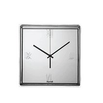 카르텔 Tic & Tac 틱앤택 메탈릭 인테리어 벽시계 4종, 크롬
