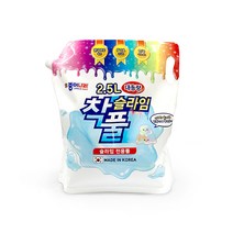 종이나라 착풀 2.5L 슬라임/대용량 /풀/접착/접착제, 1개