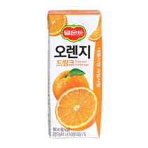 델몬트 드링크 오렌지, 190ml, 20개