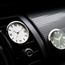 [Kartz Clock] 카츠클락 아날로그 차량용 시계 프리미엄 노블엣지, 노블엣지(화이트)