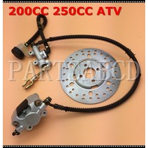 ATV UTV 범용 부품 액세서리 수위치 오프로드 툴킷 안장 스토리지백 / 200CC 250CC 쿼드 풋 브레이크 유압 캘리퍼 브레이크 디스크 디스크 아시리아 200cc 277