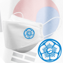 인쇄마스크 대한민국 태극기 마스크 25매 모델명 dk_67 KF94 커스텀 3D입체형