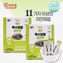 (유통기한 23.03.01) 바로 육수 분말 깊은맛 3.5g*30개 x 2박스, 단품