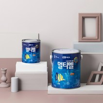 KCC 숲으로홈앤멀티멜 : 내부 인테리어용 수용성에나멜 다용도 벽지대용 석고보드 몰딩 목재 구도막보수 친환경 백색 컴퓨터조색 3.78L, 반광, 0.9L, 라이트블루