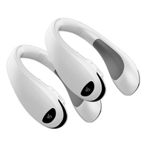 1+1 화이트 USB 충전 목난로 휴대용 넥히터 넥워머, 화이트 1+1 총 2개