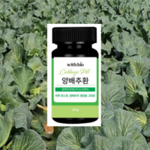 위건강엔 국산 양배추 환 100g 분말 모로실 식이섬유 칼륨 칼슘 유기농양배추환, 위건강엔 국산 양배추 환  양배추 분말, 1개