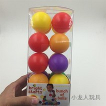 브라이트스타트 공 기차 피칭 발사 번치 개구리 연못 기린 볼 16개, 공1세트(16개입)