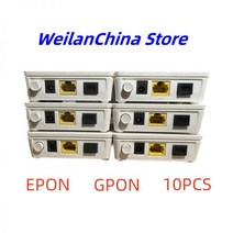 HG8310M XPON GPON EPON GE UPC ONU HG8010H 8310M 단일 포트 파이버 클래스 FTTH 터미널 라우터 모뎀 new에 적합, CHINA_EPON and power 10pcs