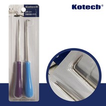 코텍 일자 꺽임 송곳2P (대 K1361)가죽공예 구멍뚫기