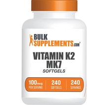 비타민 K2 MK7 소프트젤 (240개), 240 Count (Pack of 1)