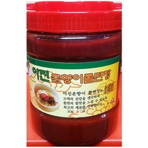 쫄면장 춘향이 2kg x 6개 쫄면소스 업소용