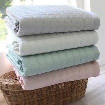 누안누안 아이스 냉감 인견 미끄럼방지 패드 카페트, 퀸/킹 겸용 패드 단품, 민트