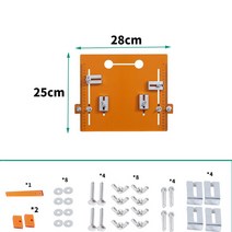 목공 커터 원형 톱 트리머 기계용 커팅 머신 베이스 플레이트 90 플랫 45 사선 우드 라우터 밀링 플립 보드 도구, 2.B Model