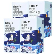 비타민하우스 리틀브이 어린이 베타카로틴, 4개, 60정
