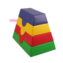 안전 5단 소형 뜀틀 소프트 재질 학교체육 체조 체육관 유아체육 초등체육 Esyuse 증정, 1.5X30X30X20