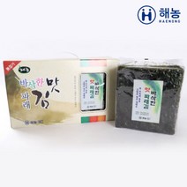 [해농] 맛 파래김 선물세트 (180gx2봉), 상세설명서참조, 상세설명서참조