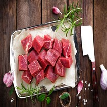 헬스꼬기 단백질 소고기 홍두깨살, 큐브형(칼집), 5팩, 150g