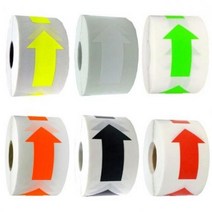 화살표 스티커 6종 5cm 500pcs 표시스티커 탑꾸 사전점검, 1107.레드화살표500
