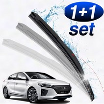 PGM1*^몰아이오닉 와이퍼 650mm 450mm 세트 교체 고급 자동차 유리 차량 앞유리 닦이 쉬운 클립형^*1췤pgm