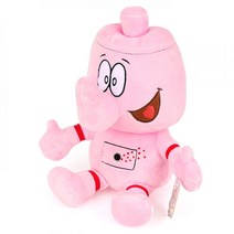 로보트 태권V 깡통로봇 철이 봉제인형-핑크(25cm), 1