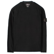 22FW 스톤 쉐도우 라운드 니트 블랙 77195061S