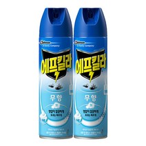 에프킬라 에어로솔 무향 500ml / 모기약, 2개입