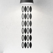 아트박스/디자인베이 포인트스티커 북유럽패턴2-잎 (완제품C)시트지 벽지, 올리브