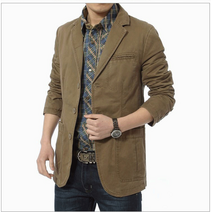 봄가을 간절기 마이 면자켓 콤비 캐주얼 블레이저 정장 자켓 중년 아빠 선물