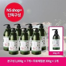 더블모 어성초 샴푸(1 000gX7)+무료체험분 300g, 3세트