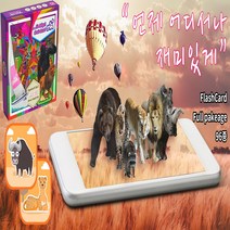 ARE 아르 증강현실 플래시 카드 96종, 플래시카드 96종, 0피스