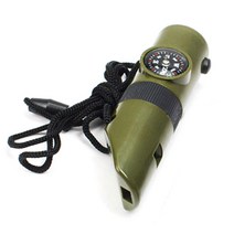 다용도 호루라기 7기능/나침반/호루라기/생존용후래쉬, 단품