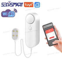 가정용 WIFI 누수 경보 감지기 화장실 아파트 누수 탐지기 스마트 홈 누수센서, 없음