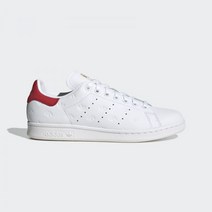 아디다스 스탠 스미스 Women Originals - Cloud White / Better Scarlet Gold Metallic