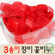 KC 성년의날 졸업 크리스마스 카네이션 발렌타인데이 장미비누꽃 부부 선물 사은품 입학 3송이 재현산업, 오렌지