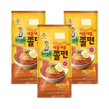 빠른배송 밀당의고수 쫄면 (4인분) 908.8g x3개 사무실 탕비실, 3개