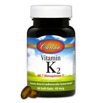 칼슨랩스 Carlson Labs 비타민 K2 45mcg 소프트젤, 180개입 × 1개