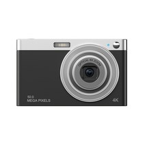 학생 디지털 4K 교정 입문 DSRL 5000 DSLR카메라, T08-블랙업(스탠다드16G 카드)렌즈