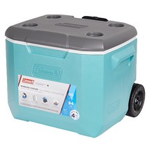 COLEMAN 미국 콜맨 56L 바퀴아이스박스 콜맨아이스박스 콜맨쿨러 캠핑아이스박스 아이스박스 대형아이스박스