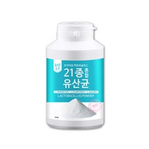 생유산균 프로바이오틱스 가루 비피더스균 락토바실러스 람노서스 루테리 복합 유산균 분말 프리미엄 21종 유상균 유신균 유익균 살아있는 유산균 종균 증식 온가족유산균 X 300g 1통