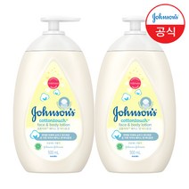 존슨즈 코튼터치 페이스앤바디 로션, 2개, 500g