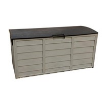 야외 농기구 보관함 방수 조립식 캐비넷 창고 수납장, 브라운 112X48X54cm