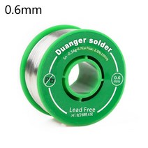 100g 무연 솔더 와이어 0.5-1.0mm Sn99 Ag0.3 Cu0.7 전기 용 로진 코어 RoHs 액세서리, 01 1.0mm
